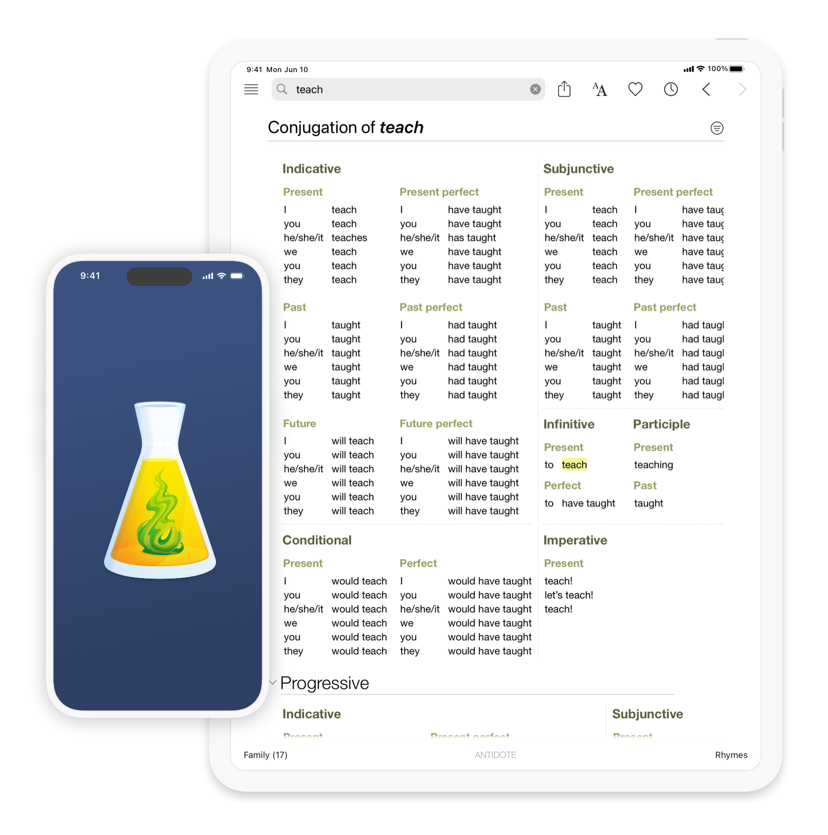 comment utiliser antidote mobile
