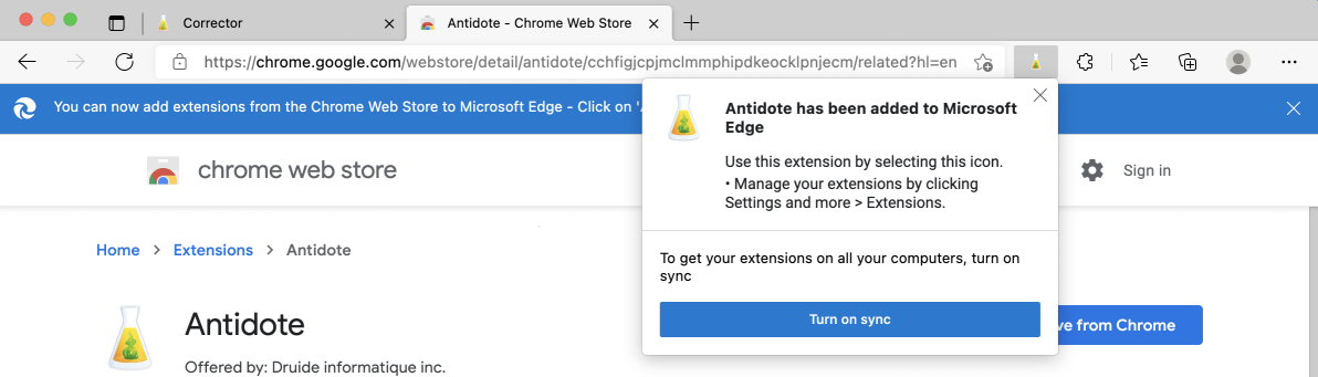 Connector addition complete