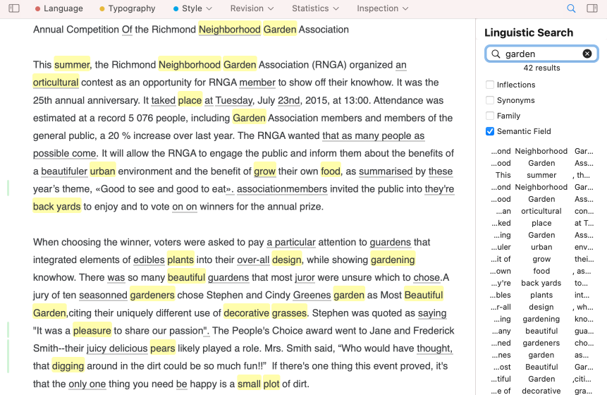 Recherche linguistique