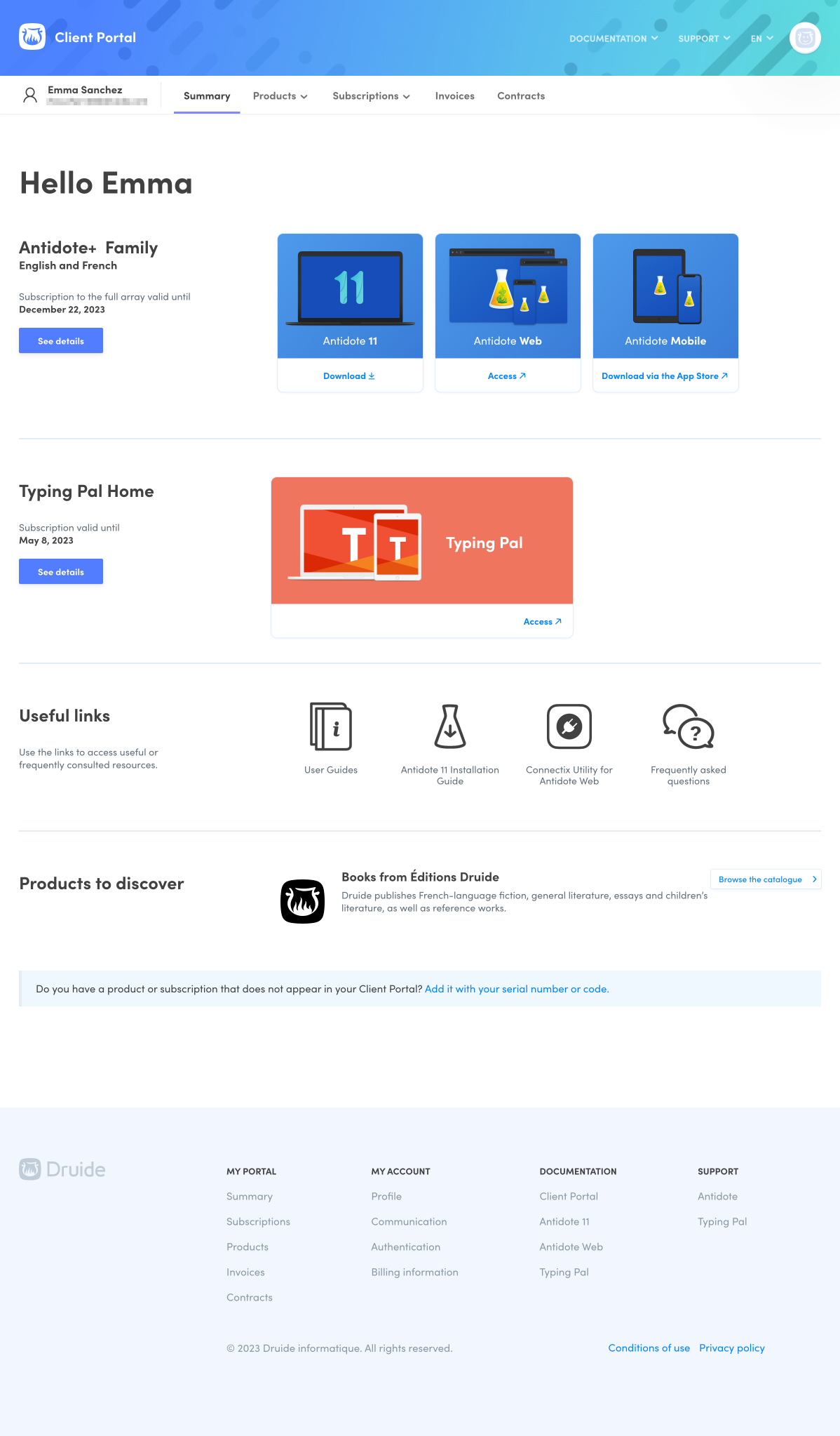 Client Portal Summary