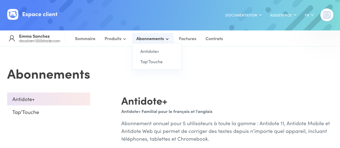Abonnements
