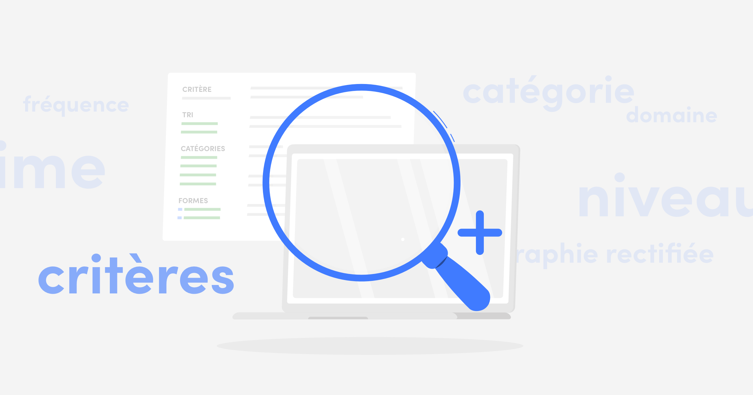 Trouver le mot juste avec la recherche par critères — free download