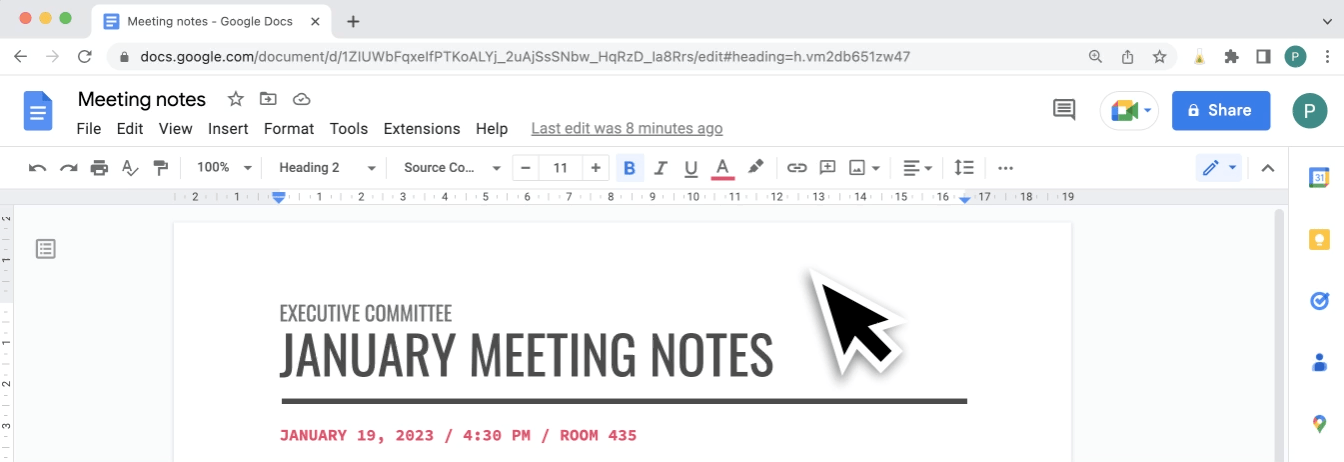 Lancer Antidote dans Google Docs